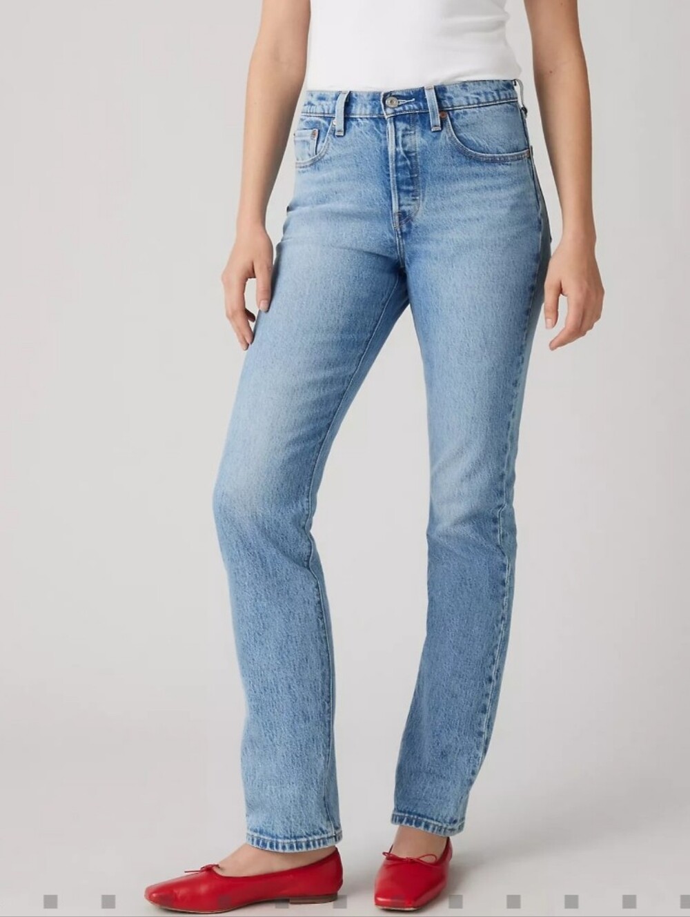 Levi's 501  Straight-Leg Jeans Button-Fly 26/30